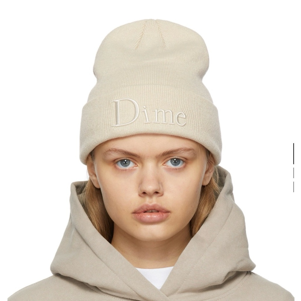 dime logo beanie